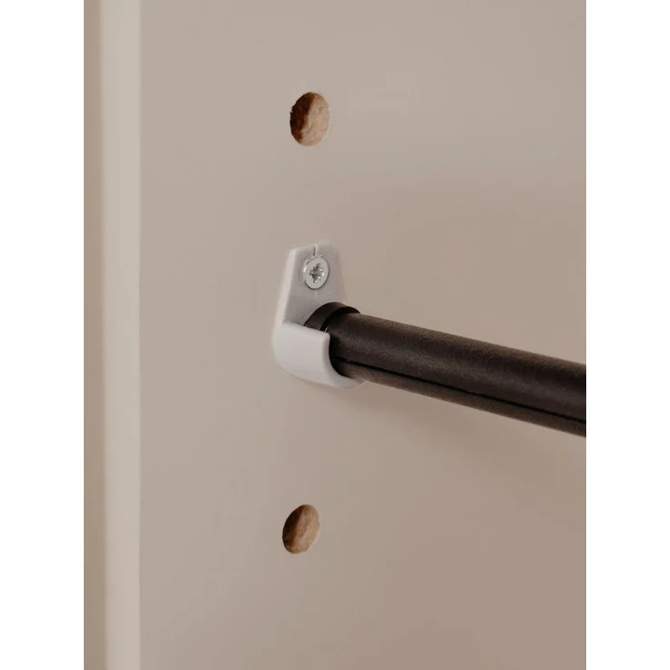 Schuhschrank Logu in Samt 100 x 110 cm – Bild 6