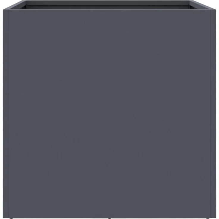 vidaXL Pflanzkübel Anthrazit 49x47x46 cm Stahl 841563 – Bild 5