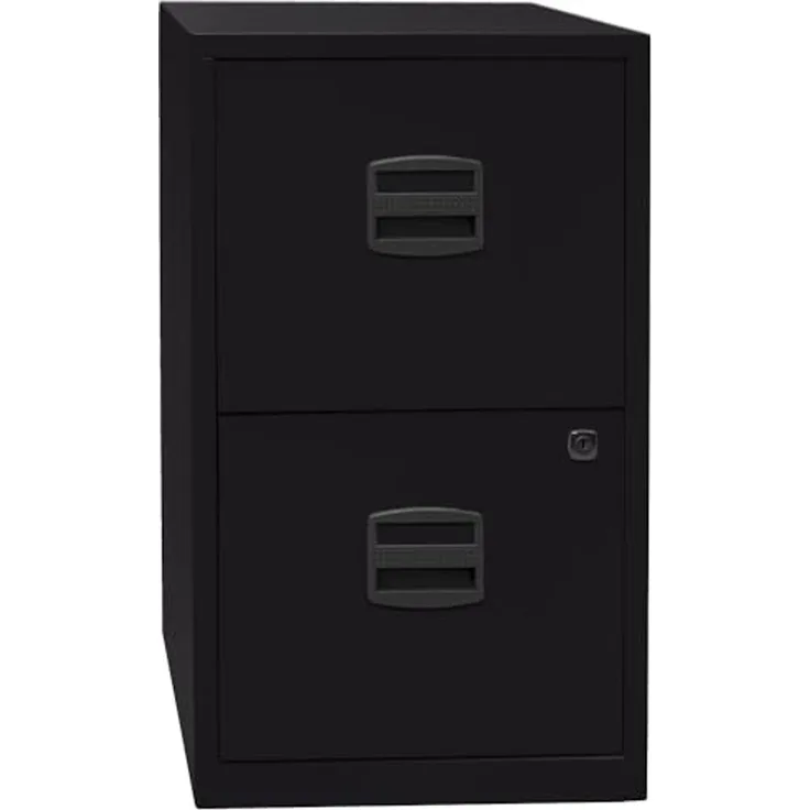 Hängeregistraturschrank PFA, 2 HR-Schubladen, Farbe schwarz