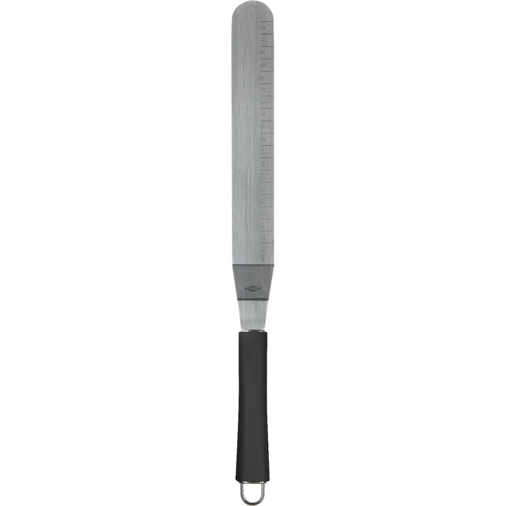 Alpfa 801554 Edelstahl Kuchen Tortenmesser Spachtel Schaber weiß