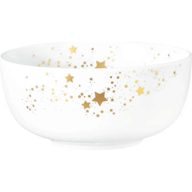 Seltmann Weiden Müslischale Liberty - Golden Stars, Porzellan, (1-tlg), Schale 15 cm – Bild 5