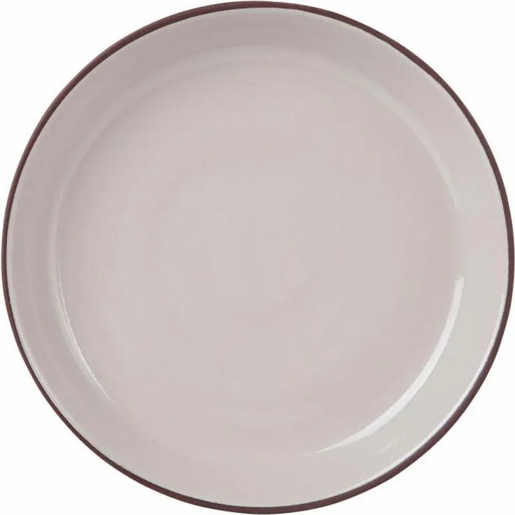 Maxwell & Williams KL0228 Teller 19 x 3 cm SIENNA tief, Beige, Premium-Keramik