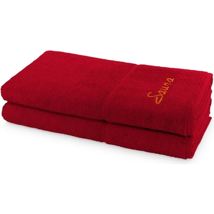 Möve for frottana Saunatuch, Walkfrottier (Set, 2-St) – Bild 3