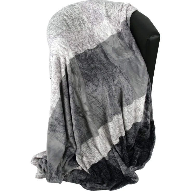 Kuscheldecke Wohndecke Flanell ( Cross Check ) - hochwertige Flauschige Decke, 150x200 cm - Cashmere Touch Tagesdecke – Bild 3