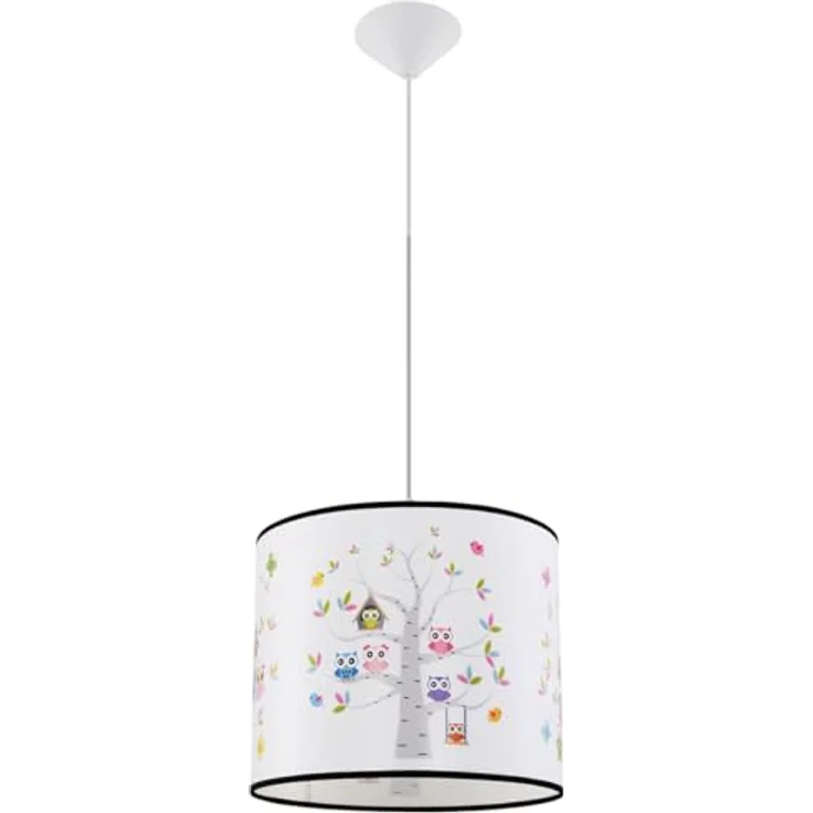 Sollux Lighting Hängeleuchte Owls 30, Pendelleuchte mit Eulendesign, mehrfarbig, 30 cm – Bild 1