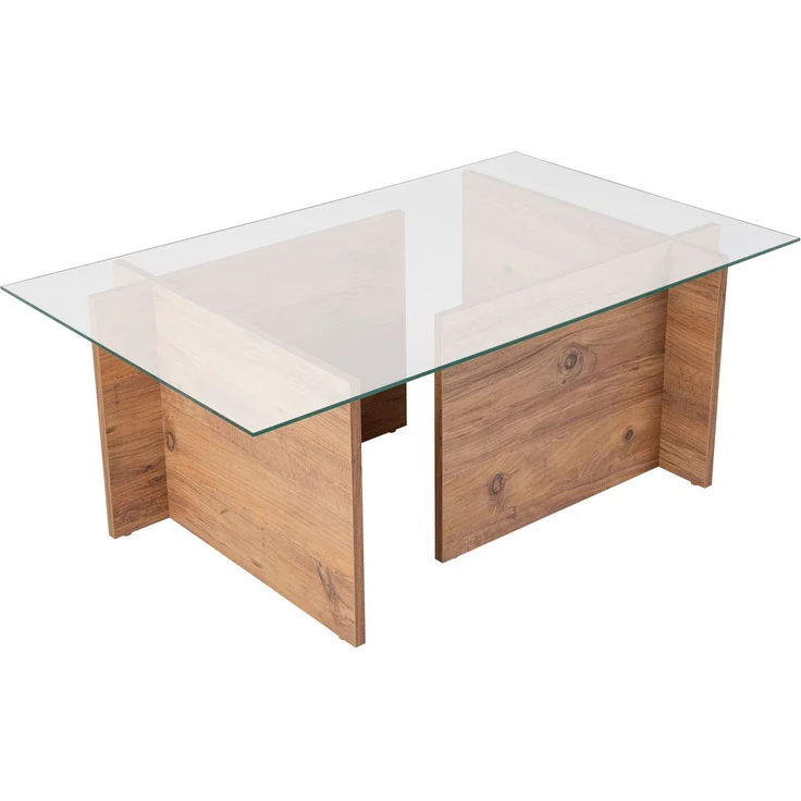 Couchtisch, 'Vetrino', 40 x 65 x 105, Atlantische Kiefer – Bild 7