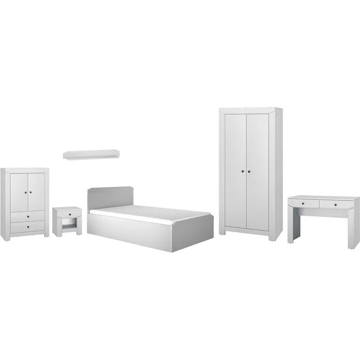 Küchenklapphängeschrank Rimini 90x36cm Hochklappe matt Farbe: RAL 9010 reinweiß matt / weiß RI-W4B/90-AV