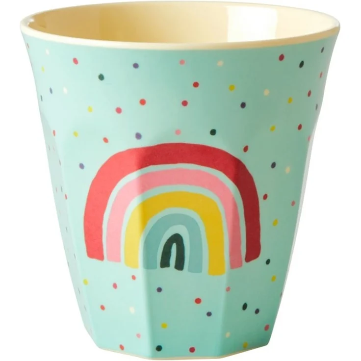 rice Becher Rice Melamin Kinderbecher Set - Funky Prints, 6-tlg, Melamin – Bild 3