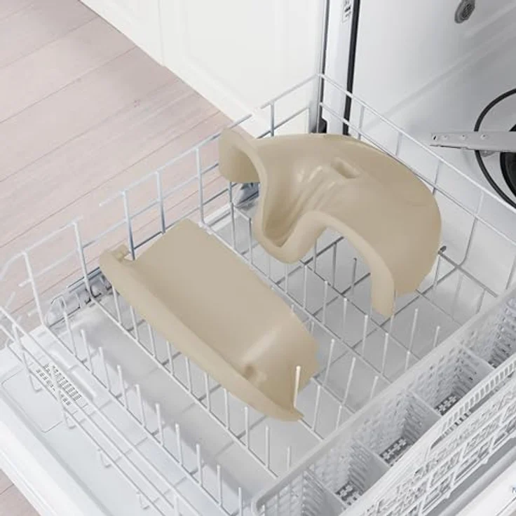 Ingenuity 2 in 1 Sitzerhöhung Stuhl, Babysitzerhöhung & Kleinkindersitz mit abnehmbaren Tablett, Essen & Fütterung Sitz für Kleinkinder, leicht zu reinigen, ideal für unterwegs, Beige, ab 6 Monaten – Bild 12