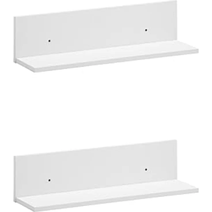 Livetastic Wandboard, Weiß, Holzwerkstoff, 60x15.7x17.3 cm, inklusive Befestigungsmaterial