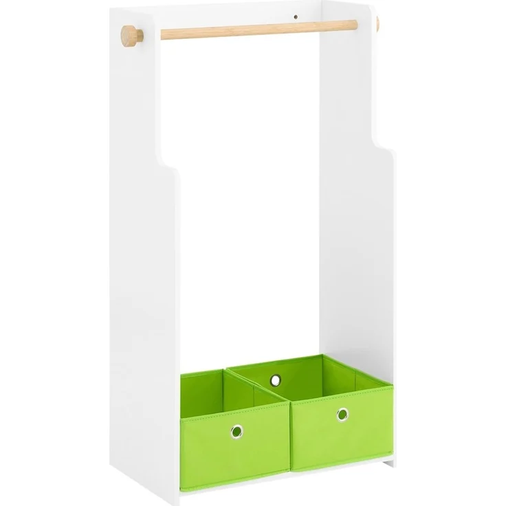 SoBuy KMB109-W Kinderregal, MDF, Lackiert, Weiß, 60 x 110 x 35 cm – Bild 1