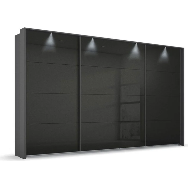 rauch Schwebetürenschrank Kleiderschrank Schrank Garderobe OTELI inkl. 3 Innenschubladen (Breiten 211/278/323/368 cm Höhen 214/233 cm) inkl. Passepartout optional mit Beleuchtung MADE IN GERMANY – Bild 4