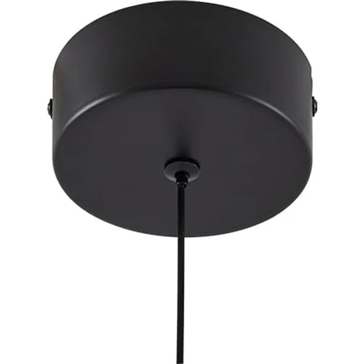 Lucande LED-Pendellampe Hayley, schwarz, 1-flg., Glas, energiesparende LED mit 3000 K Lichtfarbe – Bild 7