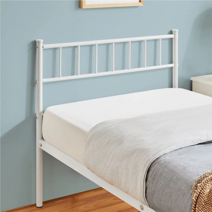 Yaheetech Bettgestell Metallbett, Einzelbettgestell / Doppelbettgestell – Bild 3