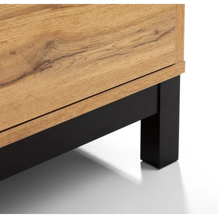 Julian Bowen Bali Kommode mit 6 Schubladen, Eiche – Bild 6