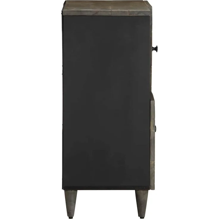 Sideboard, Kommode 80x33x75 cm Massivholz Mango – Bild 4
