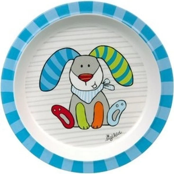 Sigikid Teller Kinderbunt, Hase Ringel Dingel – Bild 4