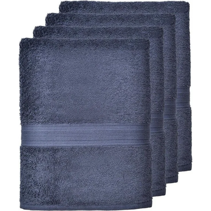 leevitex® Handtücher 4er-Set, 50 × 100 cm, aus 100% Baumwolle, Frottee (Set, 4-St), OEKO-TEX® STANDARD 100 zertifiziert und hochwertig verarbeitet – Bild 2