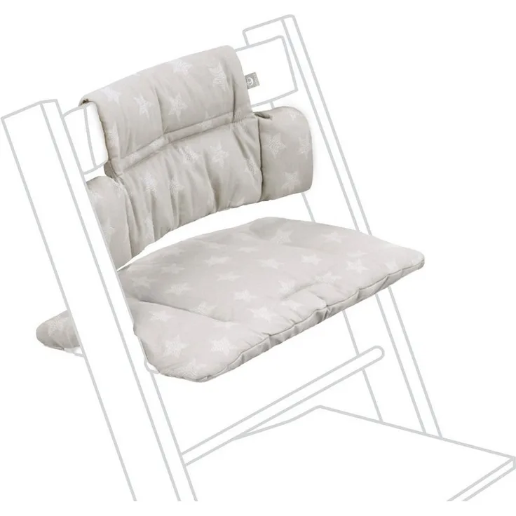 Stokke 'Classic Kissen', kompatibel mit 'Tripp Trapp' Hochstuhl, Stars Silver