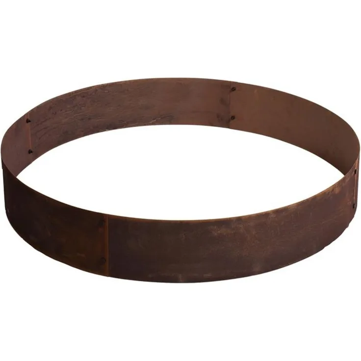 Pflanzring Metallring Stahl Hochbeet 120 cm Pflanzgefäß Pflanzkübel Rost Ring