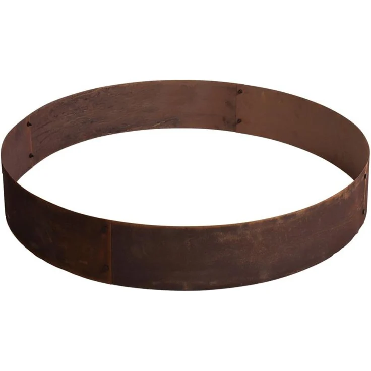 Pflanzring Metallring Stahl Hochbeet 120 cm Pflanzgefäß Pflanzkübel Rost Ring – Bild 1