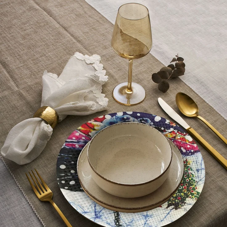 Hermia Concept '3679Supla' Tischset, Mehrfarbig, Ø 37 cm – Bild 3