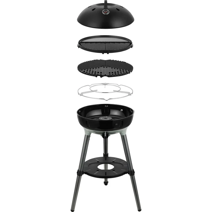 Cadac Carri Chef 40, BBQ/Grill2Braai Combo, 30mbar, Gasgrill Campinggrill, ø 39 cm, 59,8 x 40,7 x 86 cm