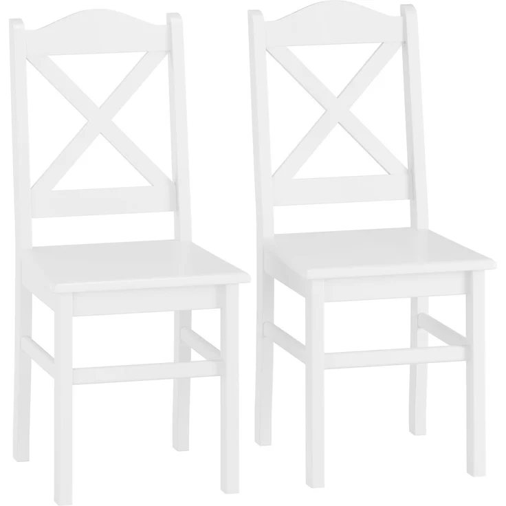 Küchenstuhl Massivholzstuhl Esszimmerstuhl Kiefer 2x Stühle 90.71-20-D W – Bild 1