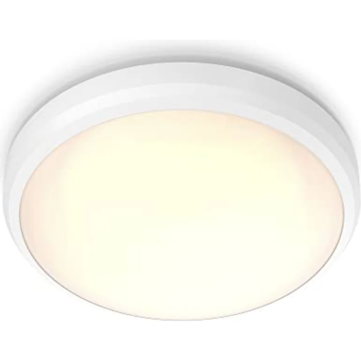 Philips my Garden LED Doris Deckenleuchte Doris, 6W, warmweißes Licht 2700K, IP54 Schutzklasse, Weiß – Bild 2