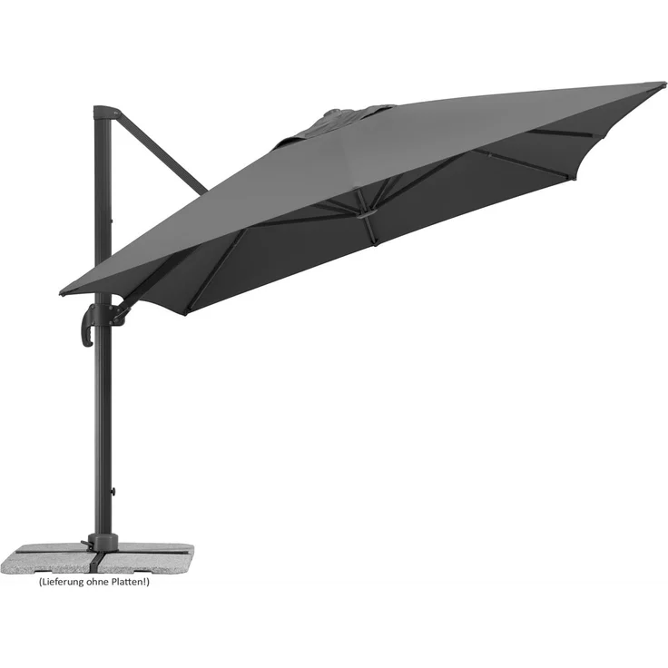 Schneider Schirme Ampelschirm, Rhodos Grande, anthrazit, 4x3 m – Bild 4