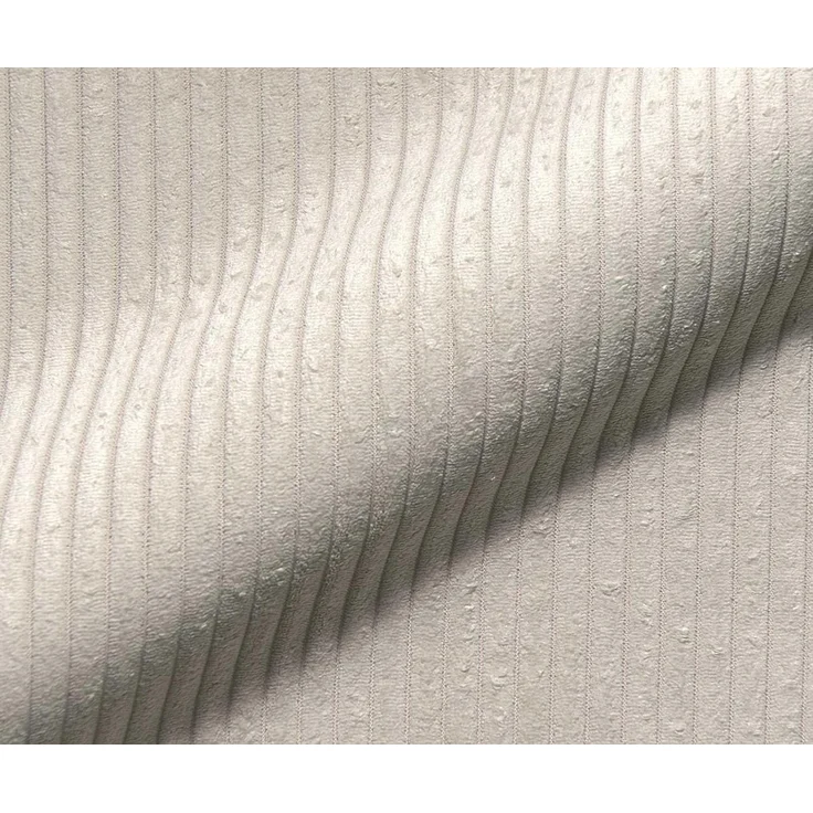 Esszimmerstuhl Abelia-Flex mit Armlehnen Cord Beige Kufengestell Edelstahl – Bild 4