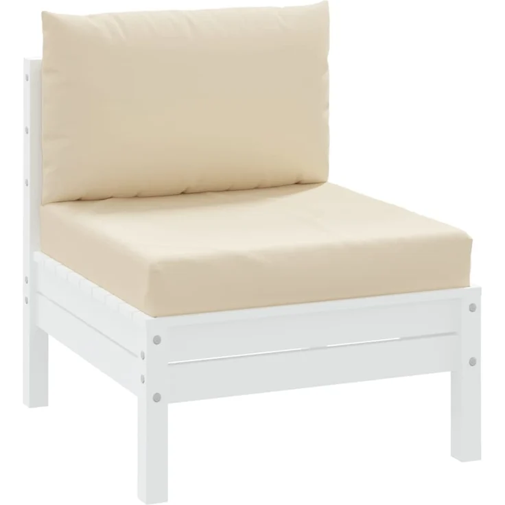 vidaXL Palettenkissen 2-tlg. Beige Oxford-Gewebe 361757 – Bild 2