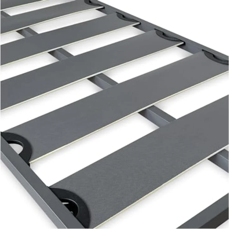 Homey Verstärkter Lattenrost mit breiten Lamellen, geräuschhemmend, Struktur 40x30 mm, ohne Beine, stark und robust, 105x200 cm – Bild 5