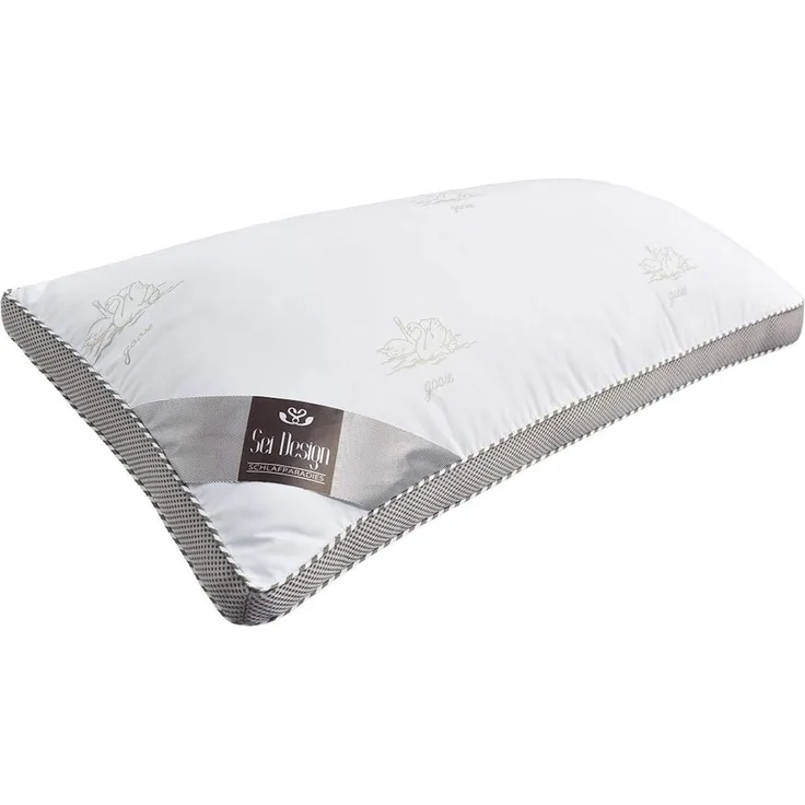 SEI Design Kopfkissen Drei-Kammerkissen Classica Soft 3D 40x80 SWAN Schlafkissen, Füllung: Airdream micro, Bezug: Microfaser, Rückenschläfer, Seitenschläfer, Bauchschläfer, Alternative zu Daunen