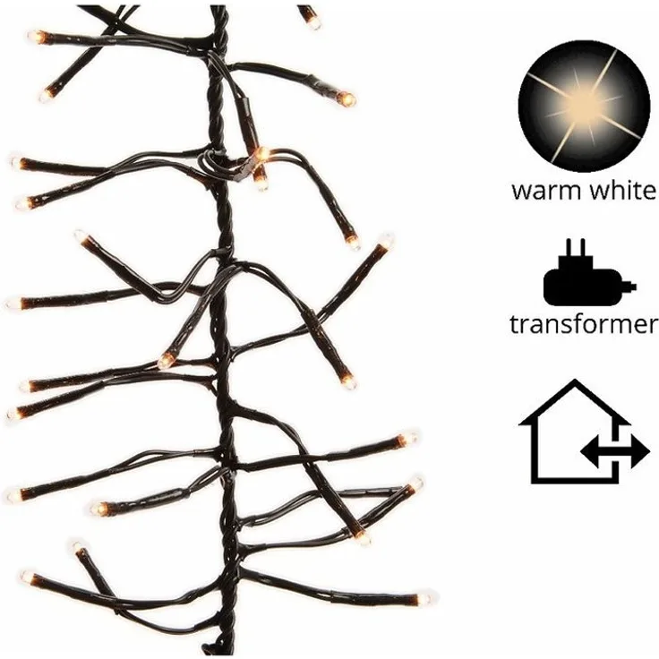 Kaemingk Lichterkette LED Lichterkette Weihnachtsbeleuchtung Timer Dimme