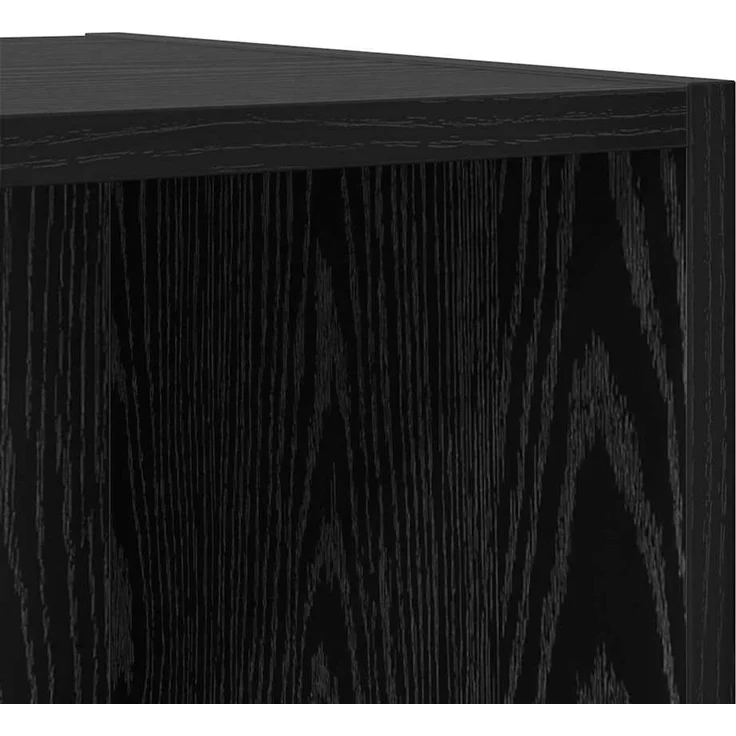 TV-Schrankset 4 pcs, Lowboard TV Schwarz Eichen-Optik 37 x 37 x 72 cm – Bild 6