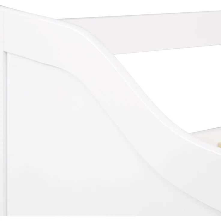 Homestyle4u Kinderbett Funktionsbett Jugendbett Ausziehbett 90x200 weiß Kojenbett Gästebett – Bild 10