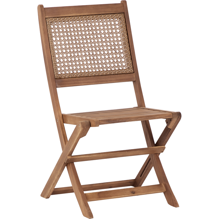 Gartenstuhl 2er Set PARAGGI Zertifiziertes Akazienholz Heller Holzfarbton – Bild 5