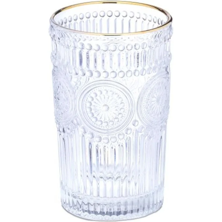 Trinkgläser 4er Set im Vintage-Look – Bild 8