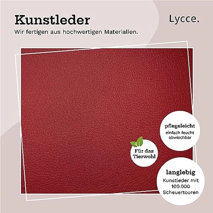 Lycce Bankauflage Bankkissen Klemmkissen Sitzkissen mit 2 Leisten, 40cm Klemmtiefe, (1 St), verrutscht nicht, mit Klemmfunktion, versch. Farben – Bild 5