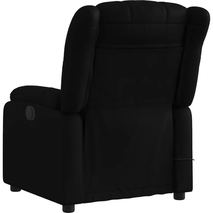 vidaXL Massage-Relaxsessel, Kunstleder, Schwarz 3205764 – Bild 3