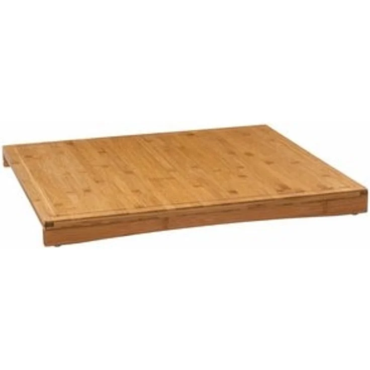 5five Simply Smart Schneidebrett Schneidebrett aus Bambus mit Anschlagkante, 52 x 58 cm, Bambus, (Küchenbrett) – Bild 6