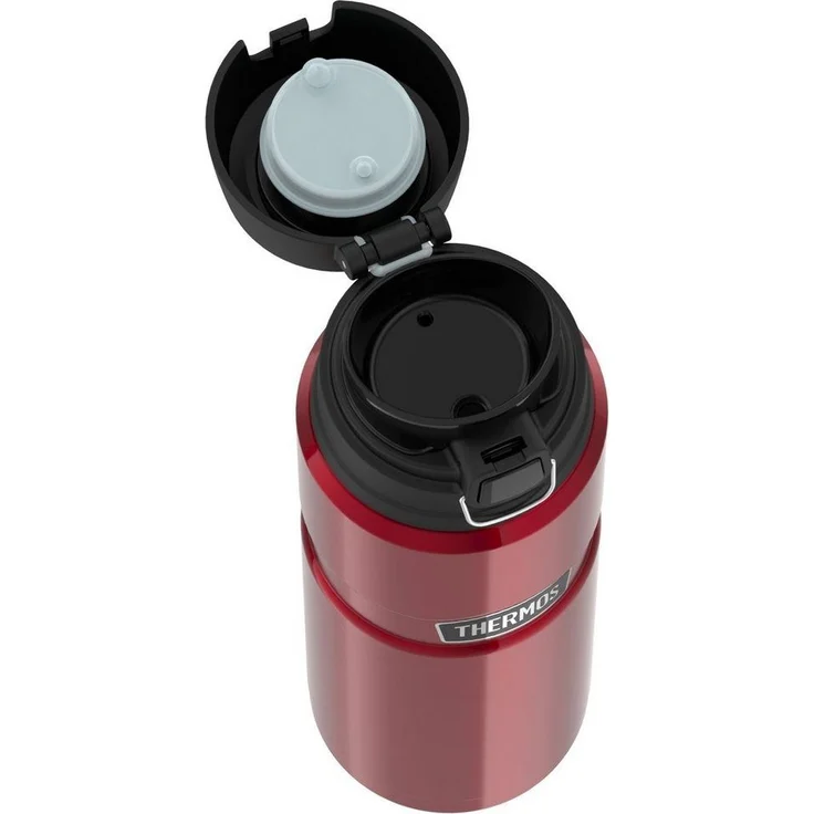 Thermos Isolierflasche Stainless King, Trinkflasche, Edelstahl, Cranberry Red Polished, 700 ml, 4010248070 – Bild 2