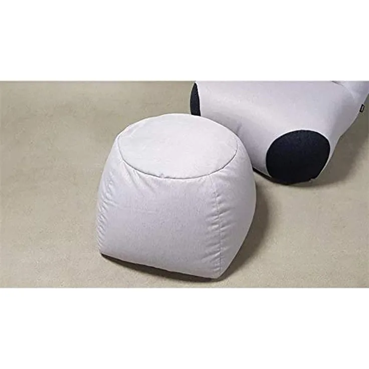 Hocker Pouf ROLF BENZ freistil 171 Sitzkissen Stoff signalgrau