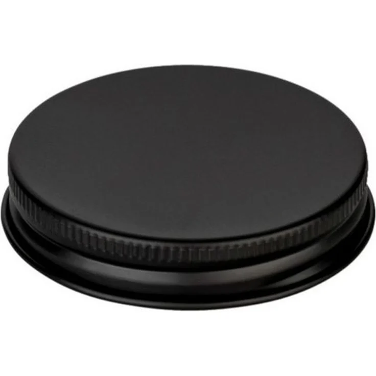 gouveo Make-Up Organizer Cremetiegel aus Braunglas mit Schraubdeckel - Leere Cremedose aus Glas, 24-tlg, 120ml/schwarz-matt, Schutz für lichtempfindlichen Inhalt – Bild 4