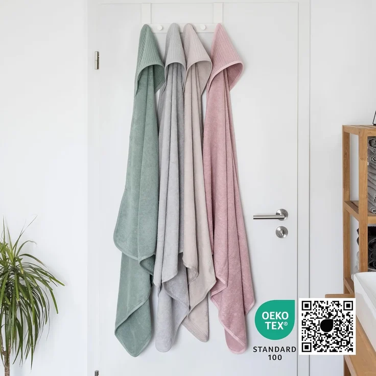Ehrenkind Kapuzenhandtuch Kapuze aus kuschelig weicher Bio-Baumwolle, Kapuzenhandtuch Baby, (Standard by OEKO-TEX, 100% Bio-Baumwolle), Baby Handtuch Kapuze – Bild 4