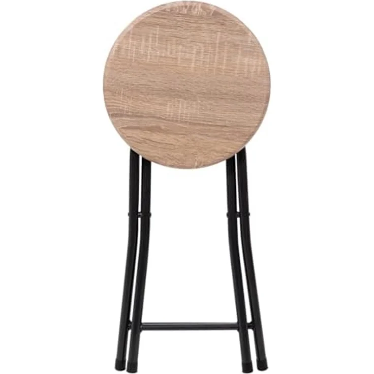 5five - klapphocker mit natürlichem holzeffekt – Bild 4