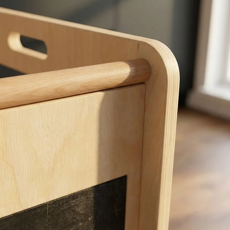 HOME DELUXE Lernturm 3in1 NILO - Lernturm, Rutsche, Kreidetafel – Bild 5
