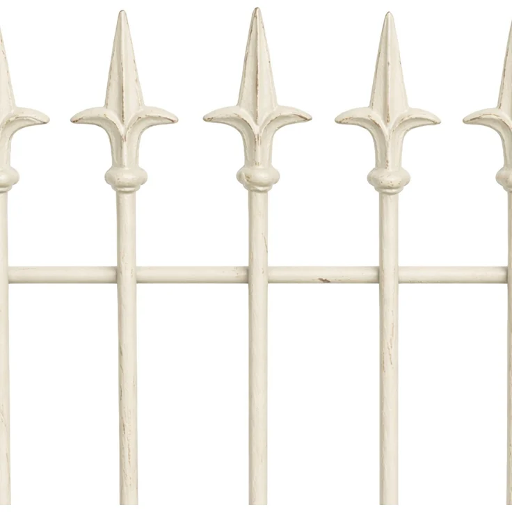 Rankgitter FREYA - 50x0,7x100cm, Metall, Antik-Creme | Rankhilfe Kletterpflanzen Gartendekoration – Bild 6