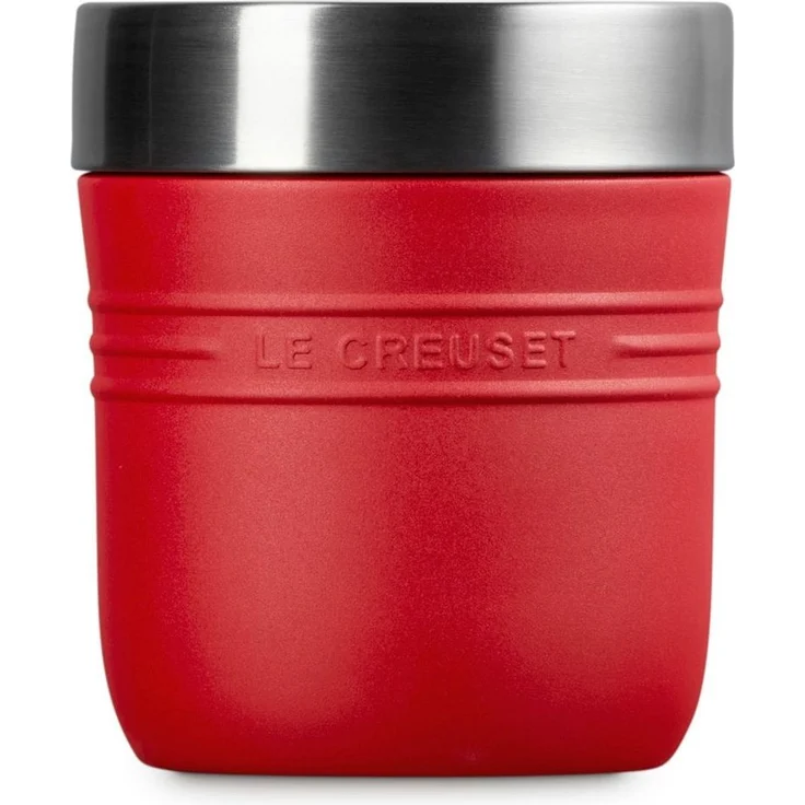 Le Creuset Thermobehälter 500ml Kirschrot Edelstahl – Bild 3